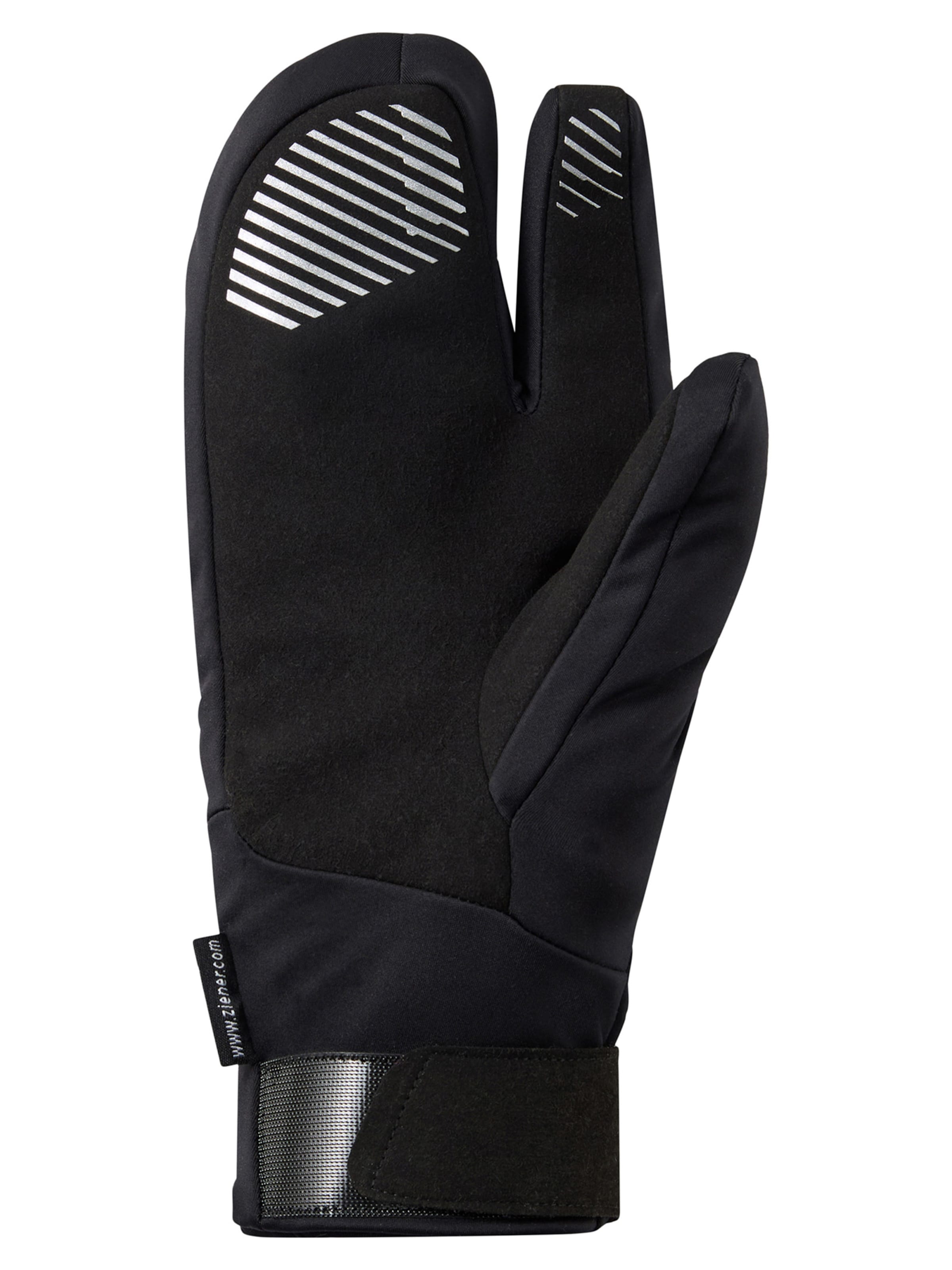 ZIENER Sporthandschuhe in Schwarz