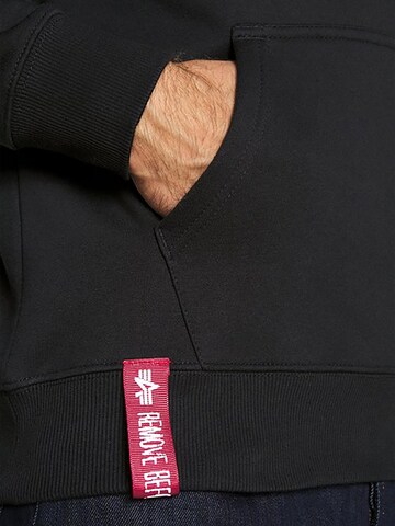 ALPHA INDUSTRIES Sweatshirt 'Basic' in Black