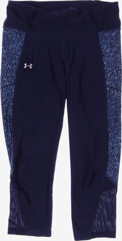 UNDER ARMOUR Pants in XS in Blue: front