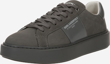 Baskets basses 'MAXI KUP' Karl Lagerfeld en gris : devant