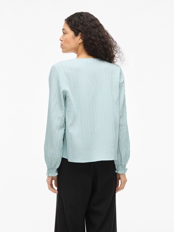 Chemisier 'VIELMA' VILA en bleu