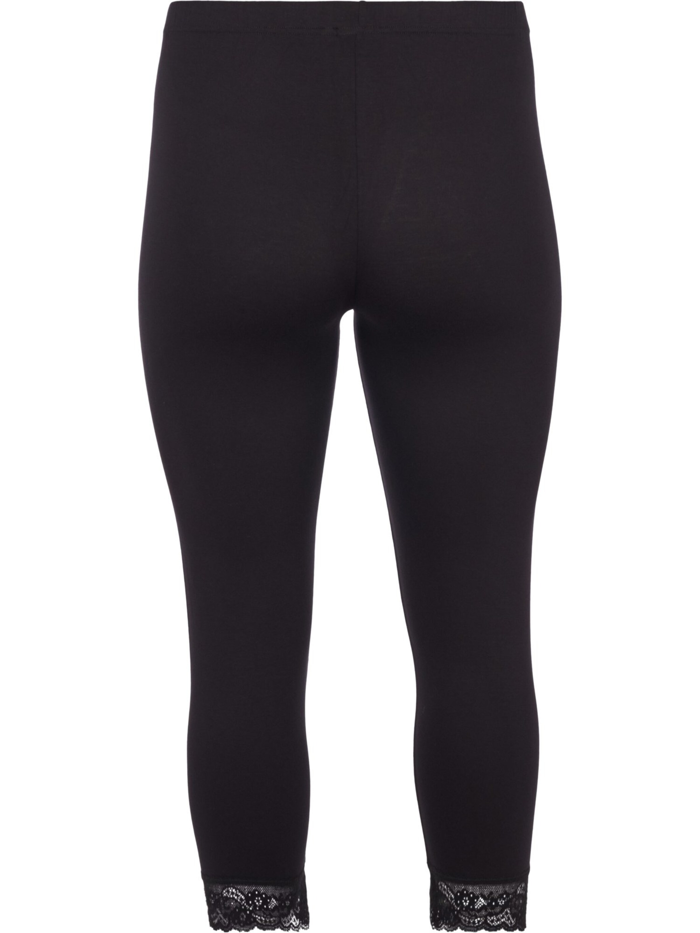 Zizzi Skinny Leggings i sort