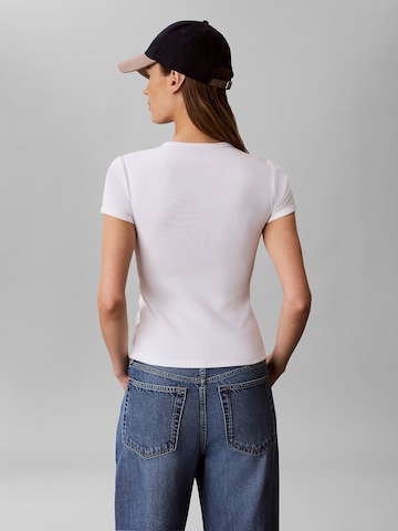 T-shirt Calvin Klein Jeans en blanc