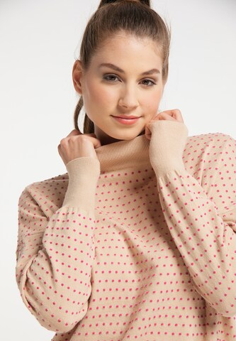 Pullover extra large di MYMO in beige