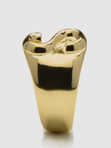 Luxenter Ring 'Alphabet S'‌ in Gold
