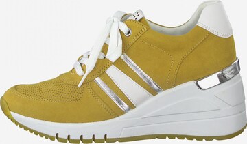 MARCO TOZZI High-Top Sneakers in Yellow