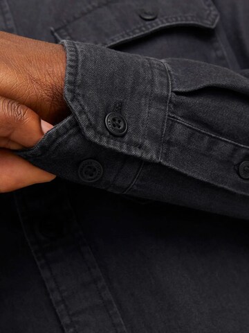 Coupe regular Chemise Jacks & Jones en noir
