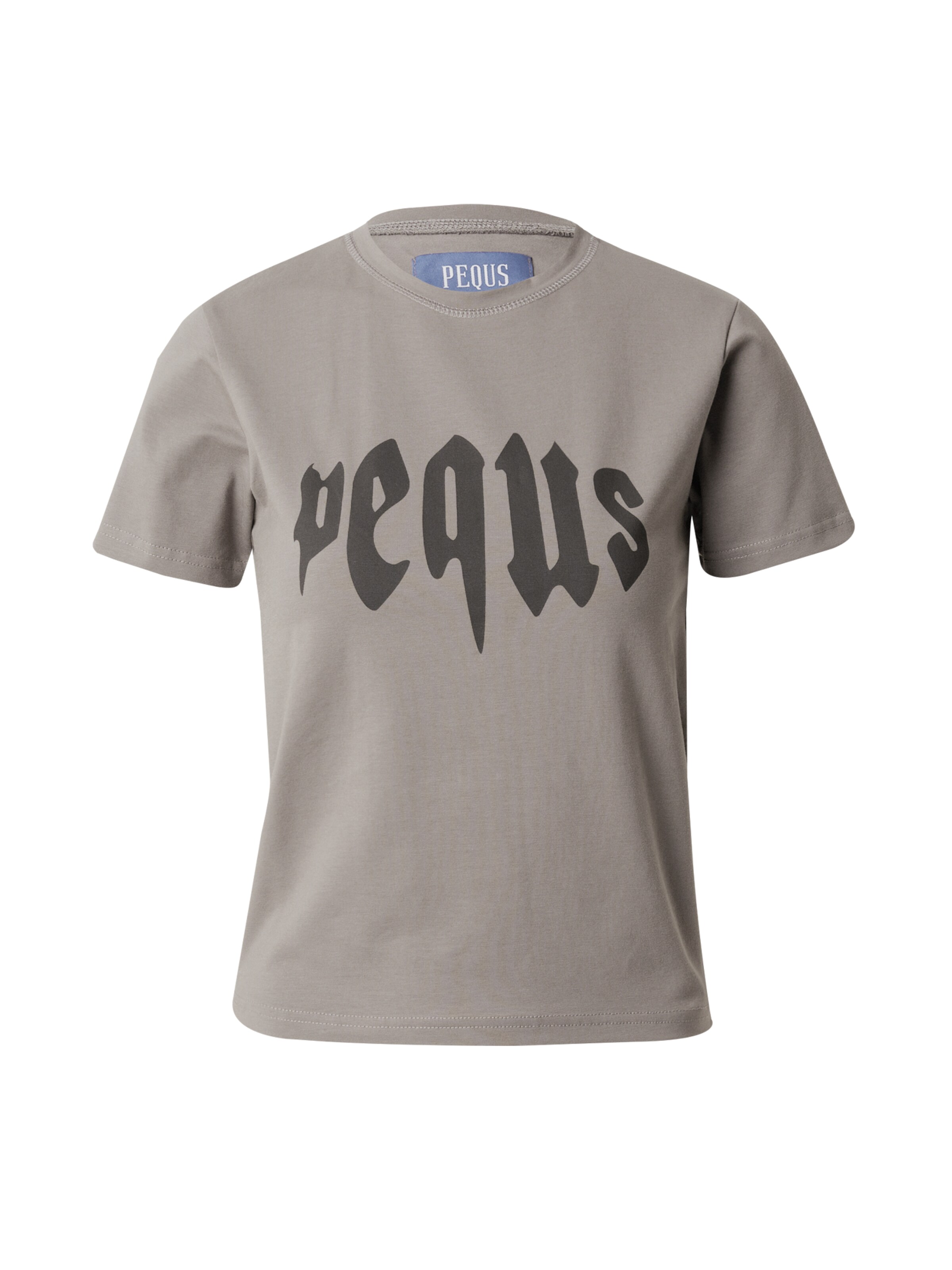 Pequs Shirt in Grijs: voorkant