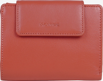 Maître Portemonnee 'Bromley Dawina' in Oranje: voorkant