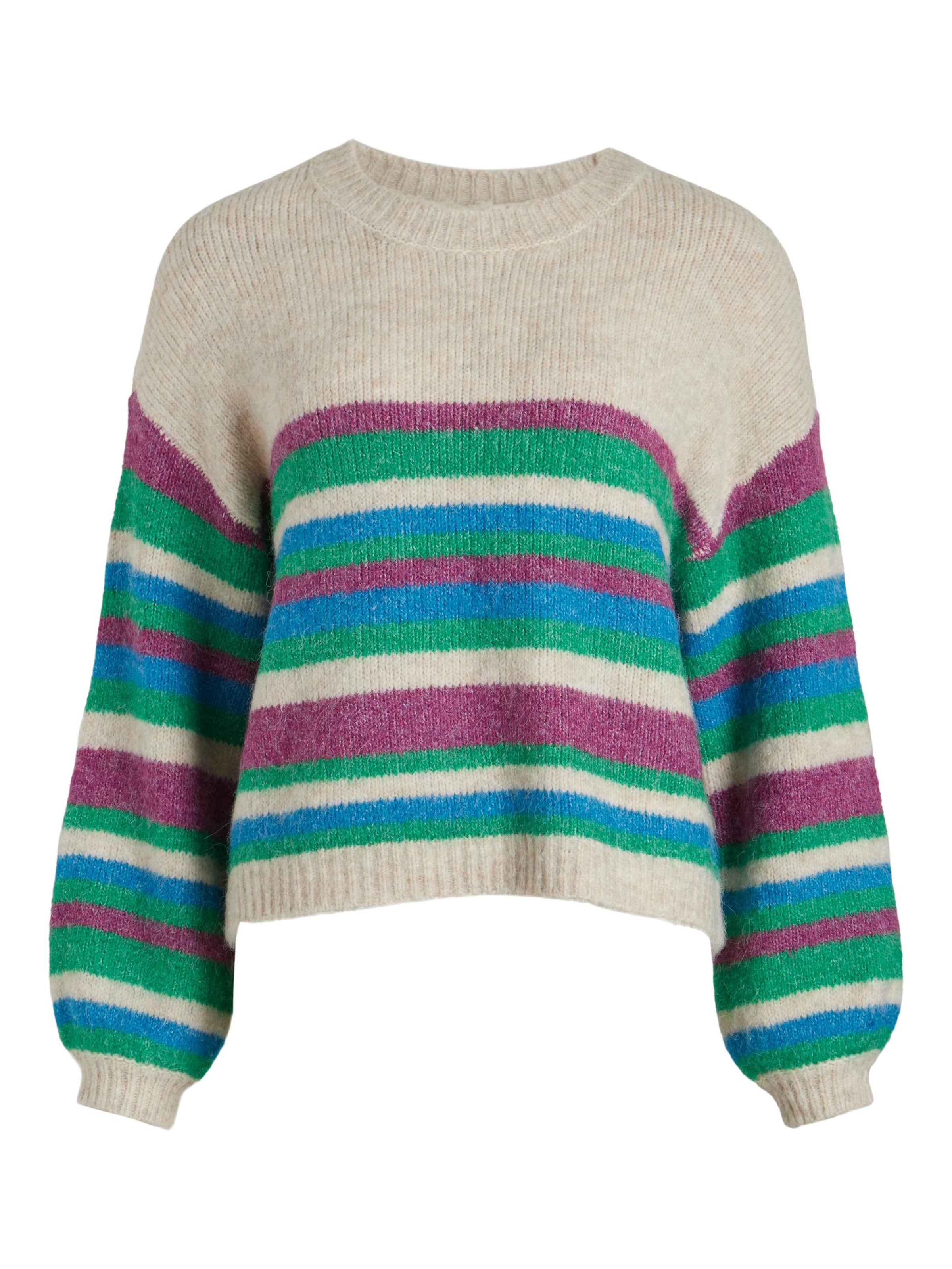 VILA Sweater 'SUSTINA' in Mixed colors: front