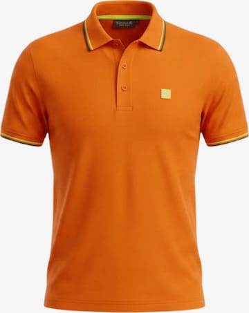 Enrico Coveri Trykot 'Polo T shirt' w kolorze pomarańczowy: przód