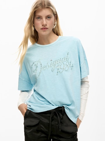 Desigual Shirt 'Vintage 1984' in Blauw