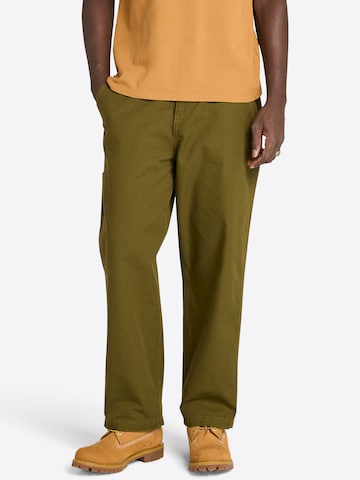 TIMBERLAND Normální Kalhoty – zelená