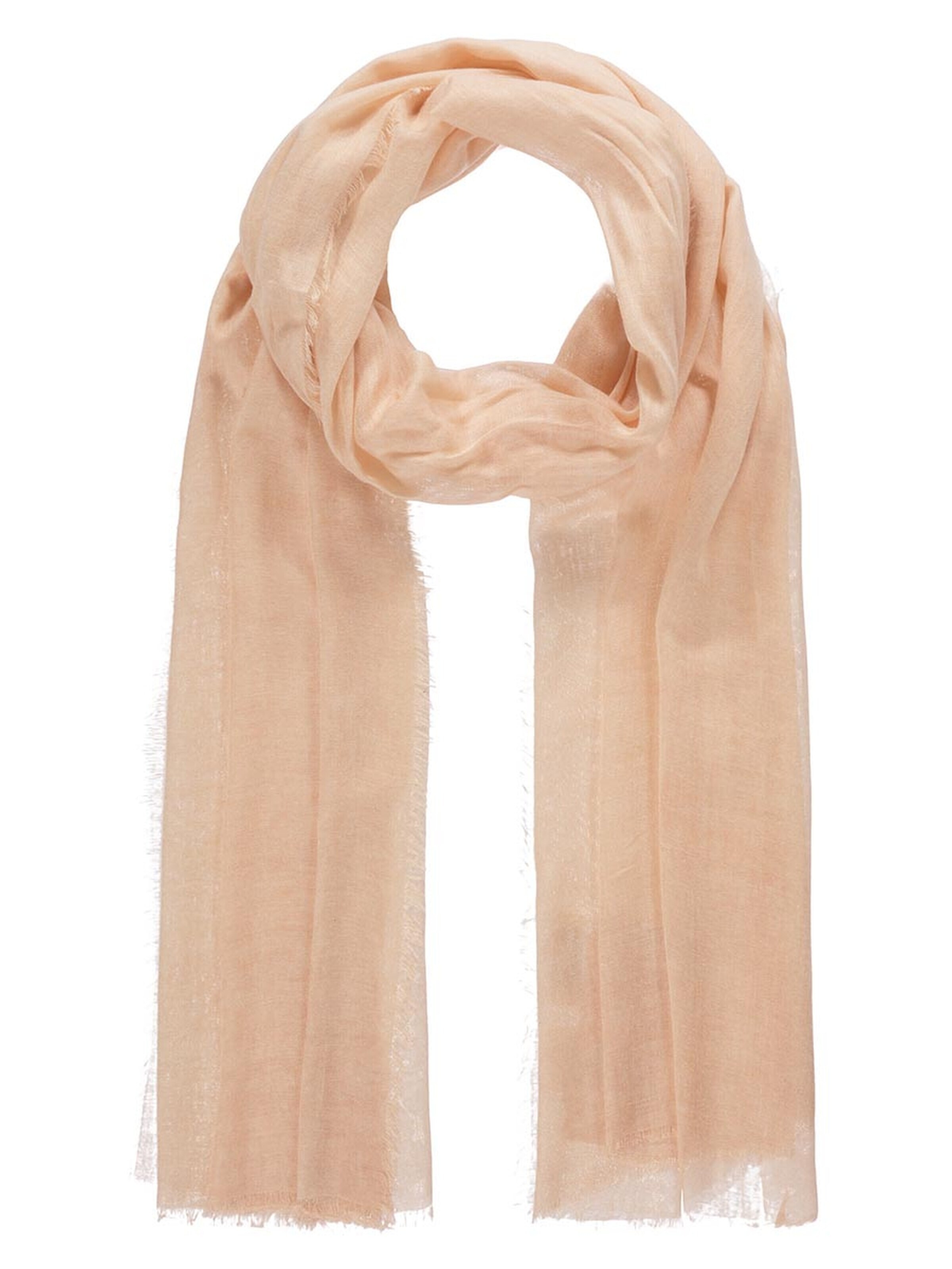 Passigatti Wrap 'Schal uni' in Beige: front