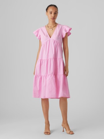 Vero Moda Petite Φόρεμα 'Jarlotte' σε ροζ