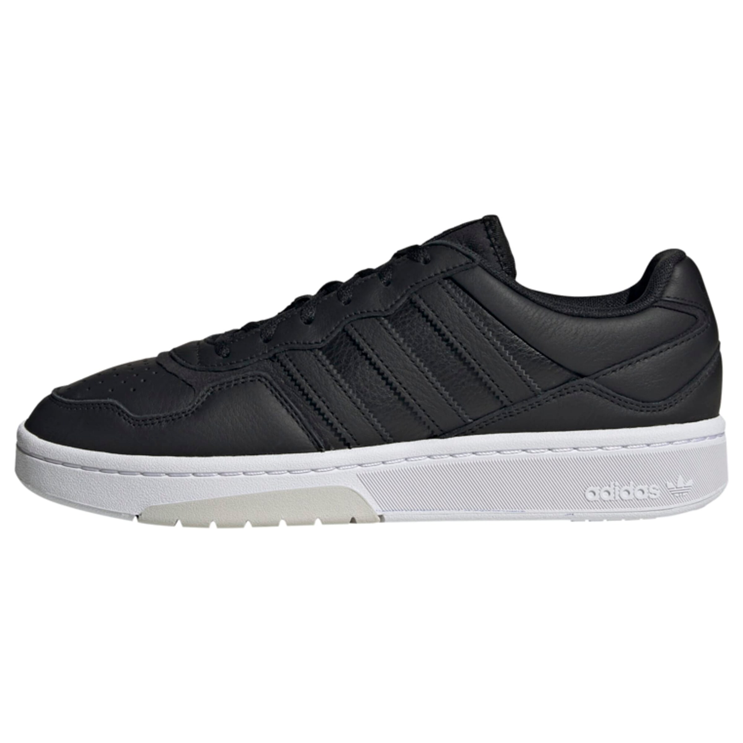 Baskets basses 'Courtic' ADIDAS ORIGINALS en noir : devant