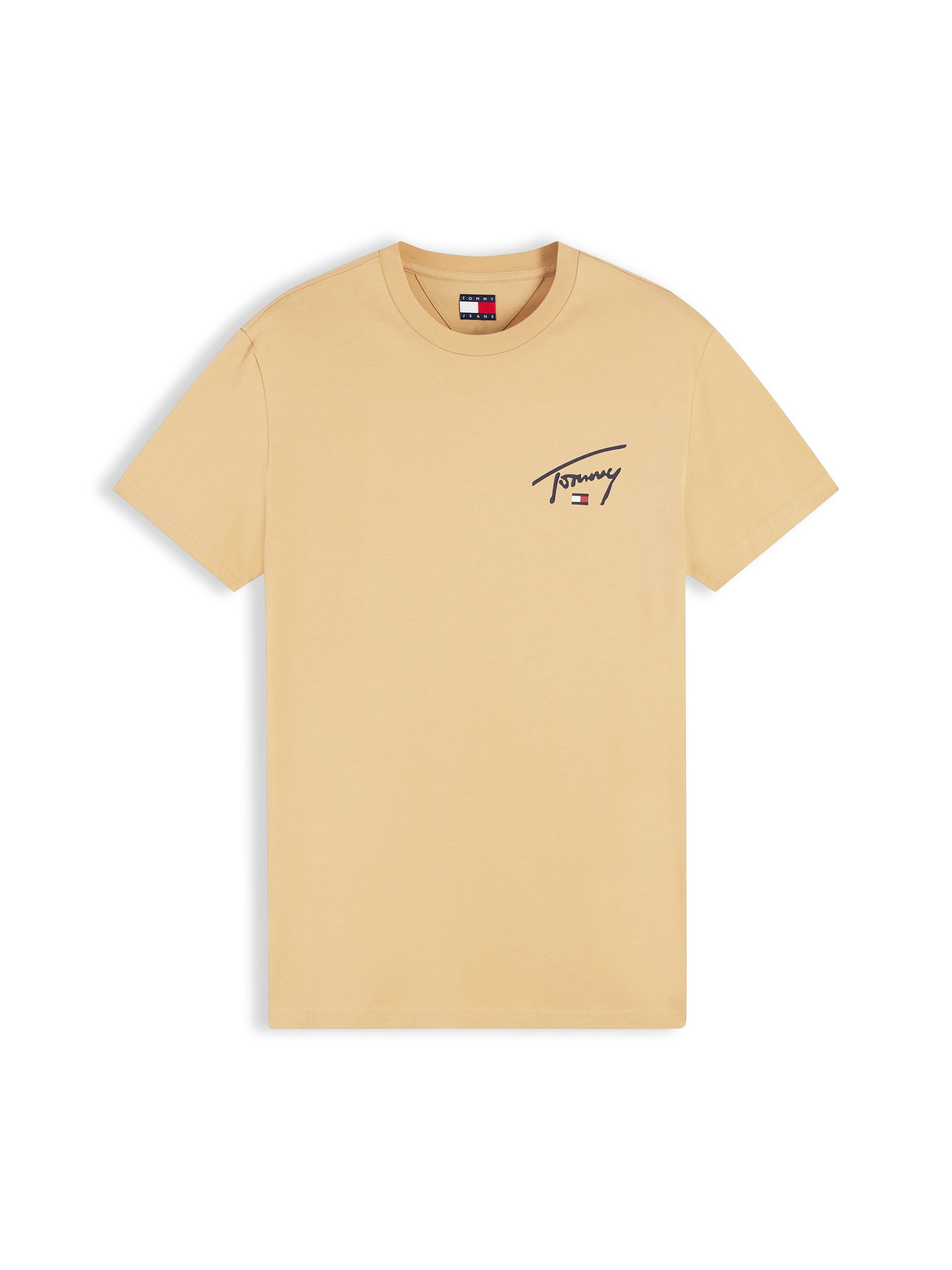 Tommy Jeans Футболка в Бежевый: спереди