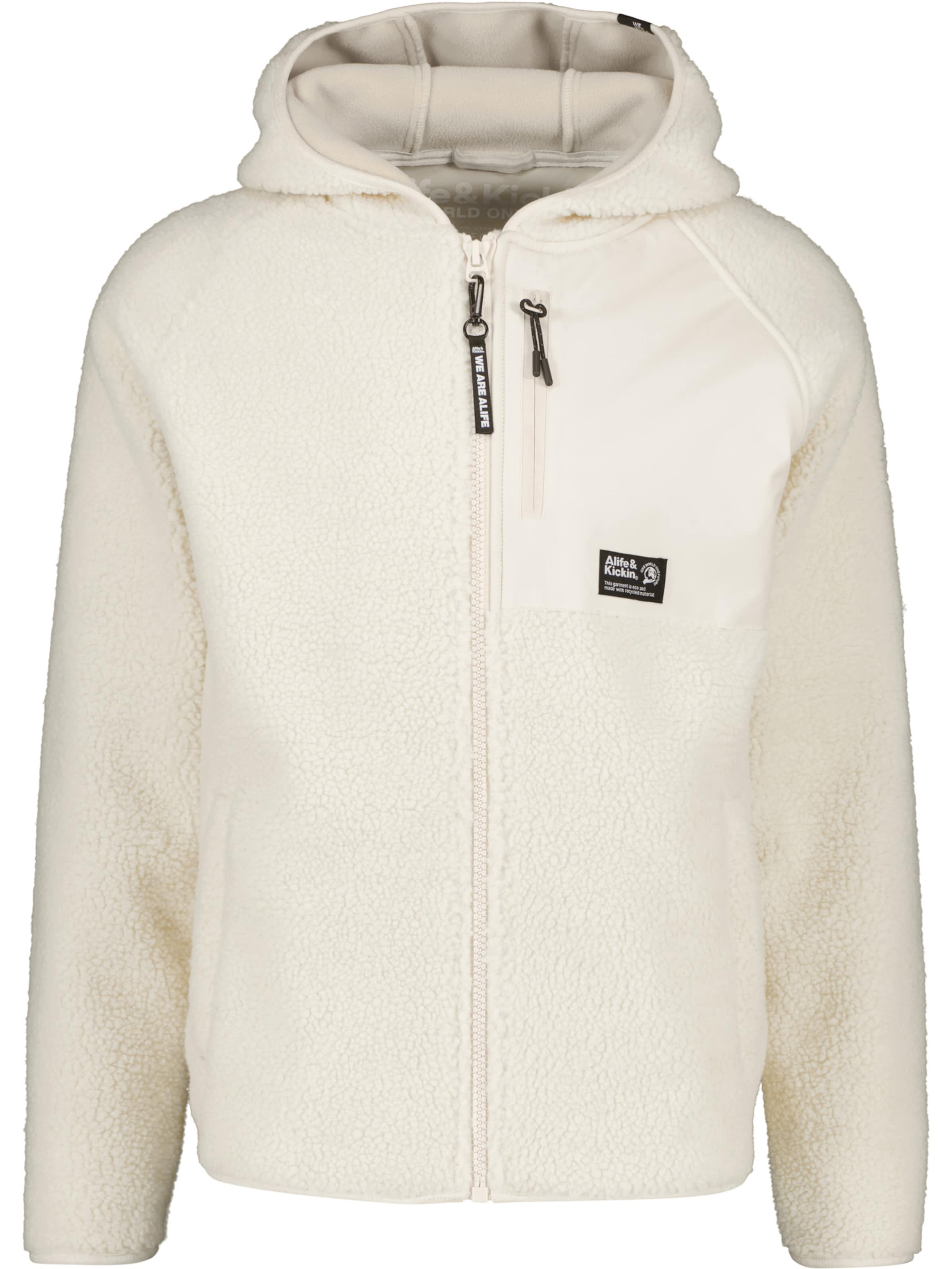 alife & kickin Fleecetakki 'Harald' värissä beige: etupuoli