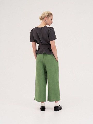 AmourLinen Blouse 'Elisa' in Grey