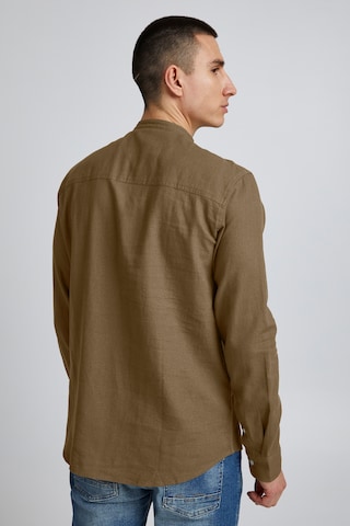 11 Project Regular fit Button Up Shirt 'Chuko' in Brown