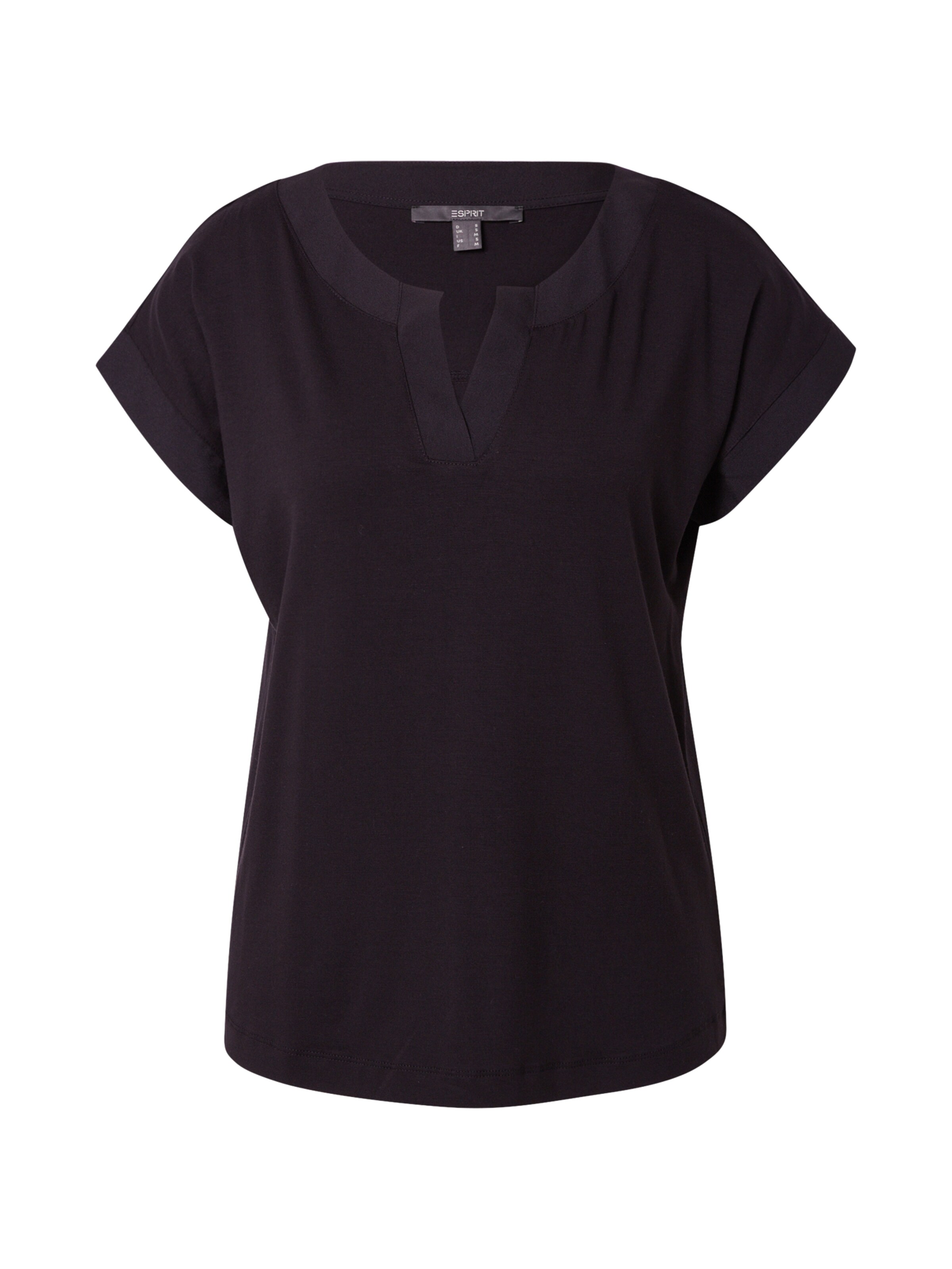 sxctz Taglie comode Esprit Collection Camicia da donna in Nero 