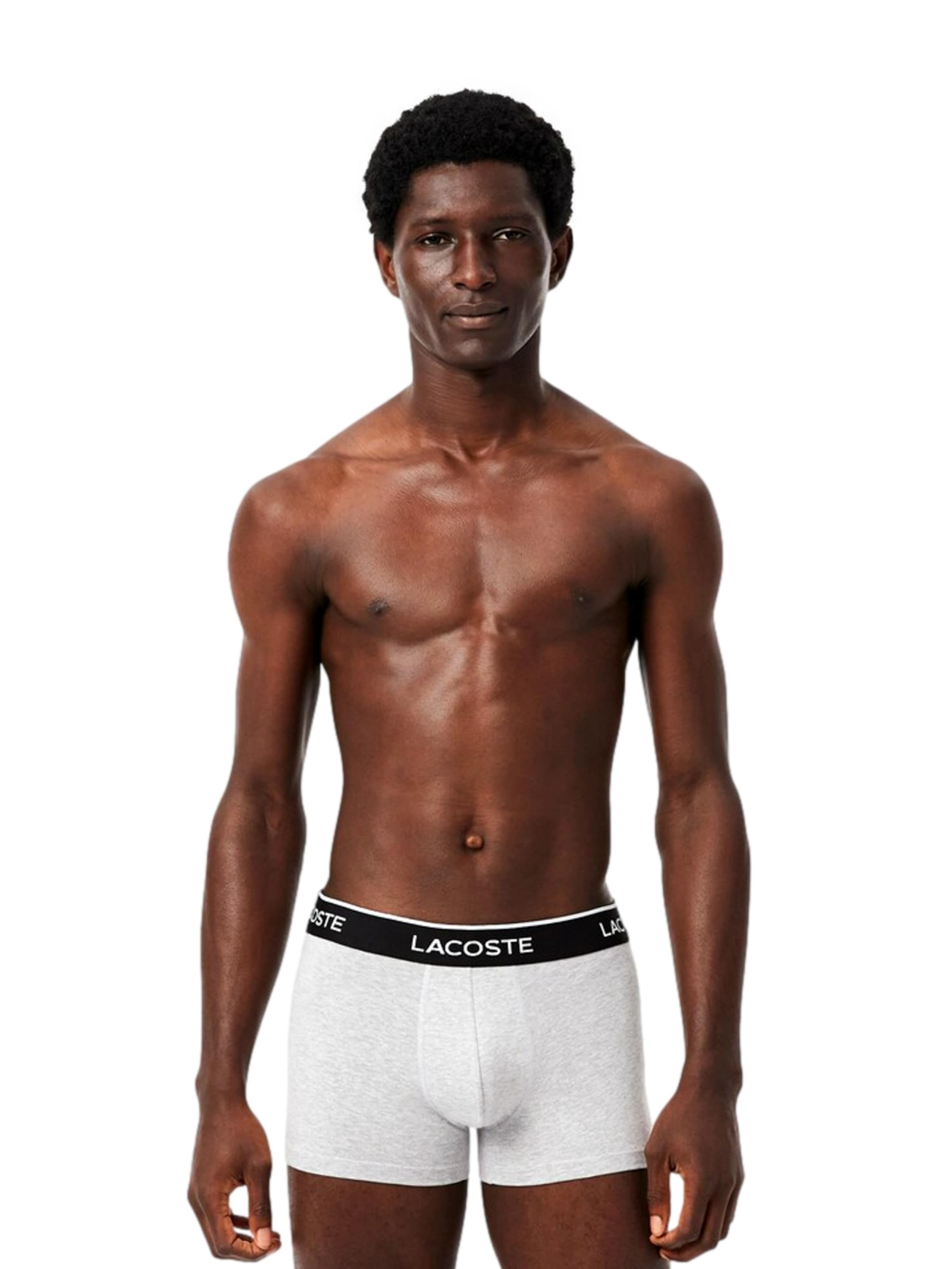 LACOSTE Boxershorts in Grijs: voorkant