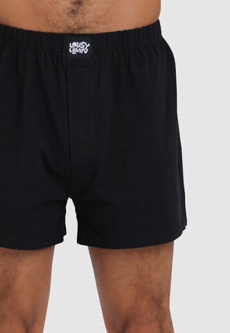 Lousy Livin Boxershorts 'Jersey Boxer' in Schwarz