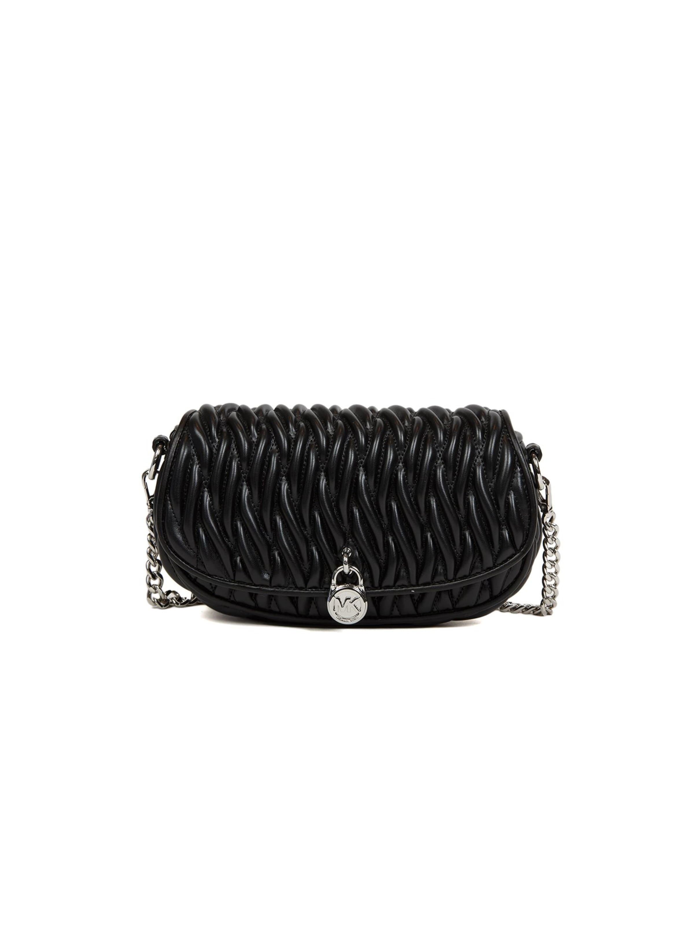 Michael Kors - Bolso de hombro 'Mila' en negro: frente