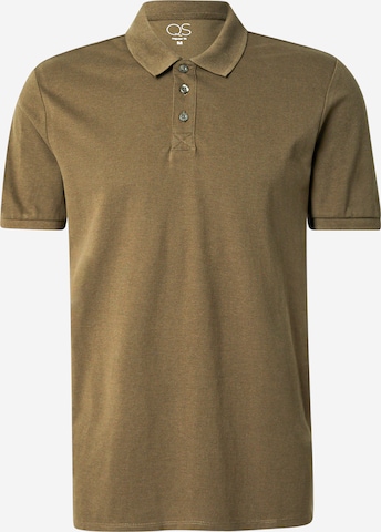 T-Shirt QS en vert : devant