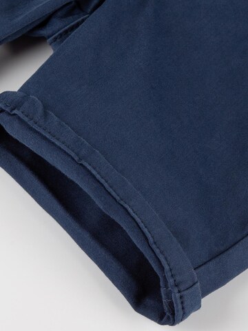SIGIKID Regular Hose 'Gabardine-Bermuda Tiger & Löwe'‌‌‌‌‌ in Blau