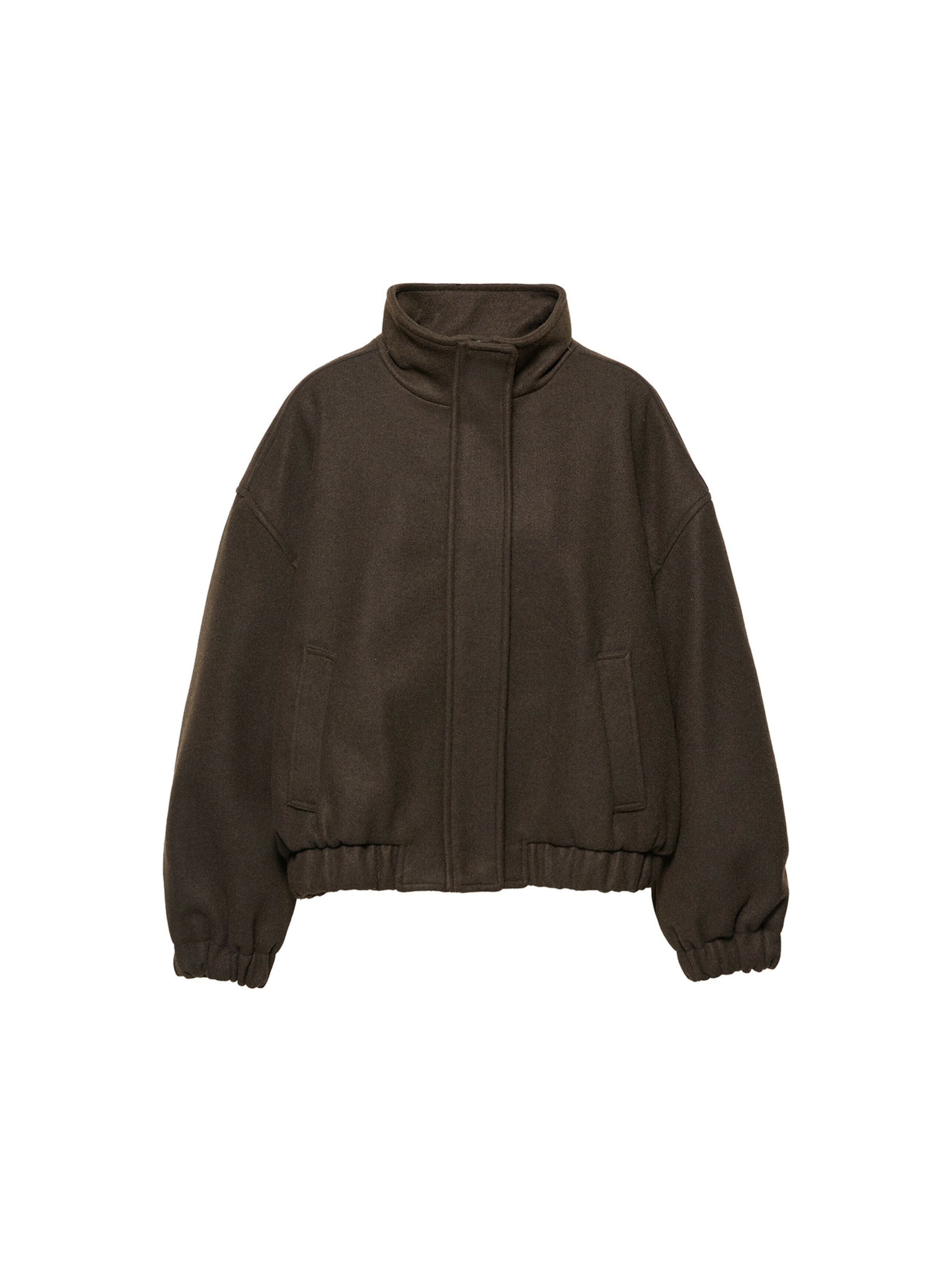 Pull&Bear Övergångsjacka i XS i choklad, Produktvy