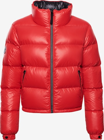 Veste d’hiver 'Alpine' Superdry en rouge : devant