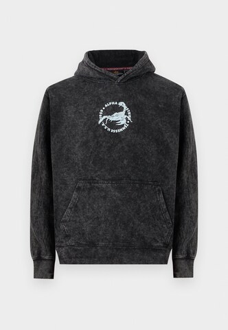 ALPHA INDUSTRIES Свитшот 'Scorpion' в Черный: спереди