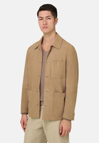 Veste mi-saison Boggi Milano en beige : devant