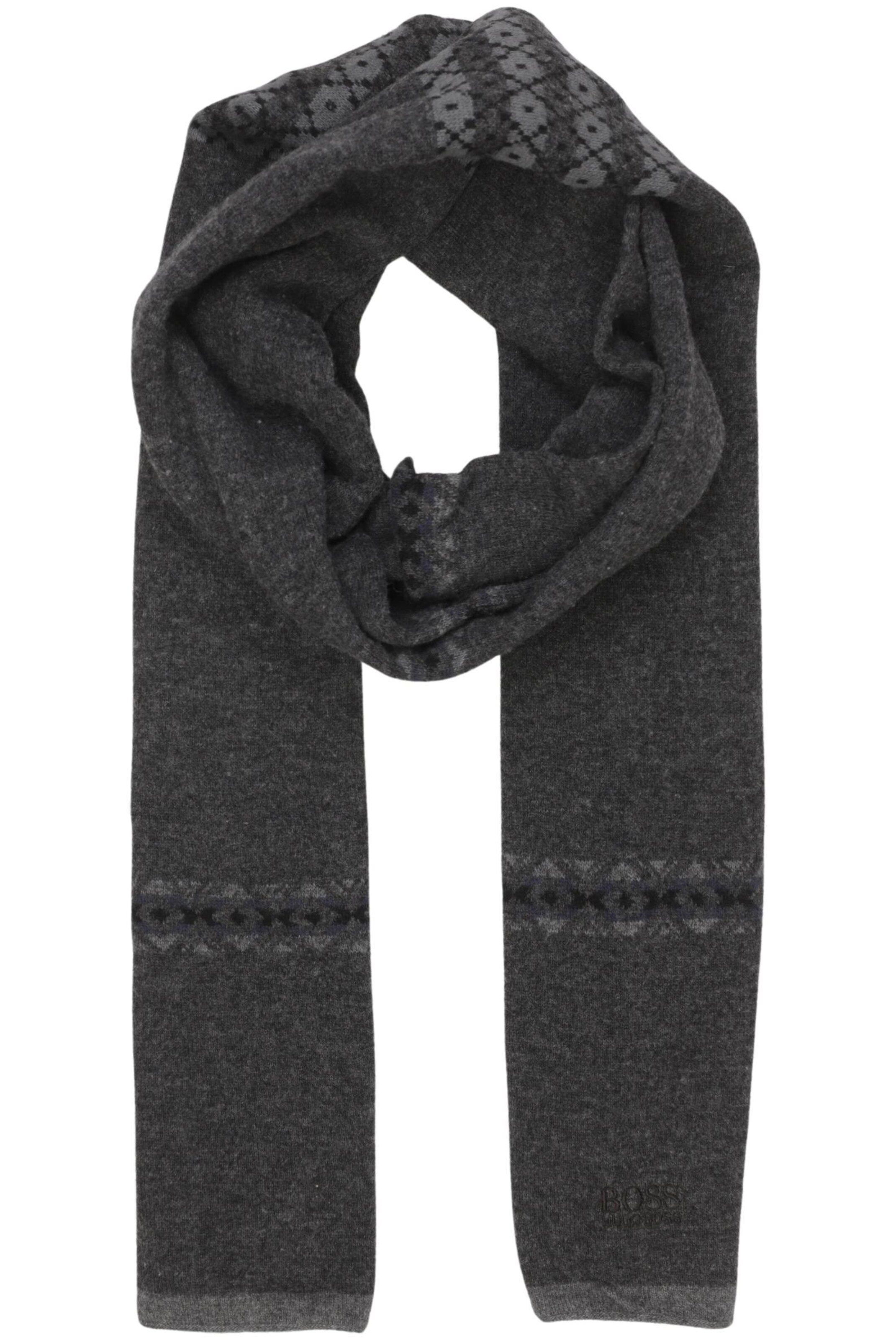 BOSS Green Schal oder Tuch One Size in Grau: Vorderseite