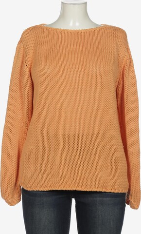 ALBA MODA Sweater & Cardigan in XXL in Orange: front