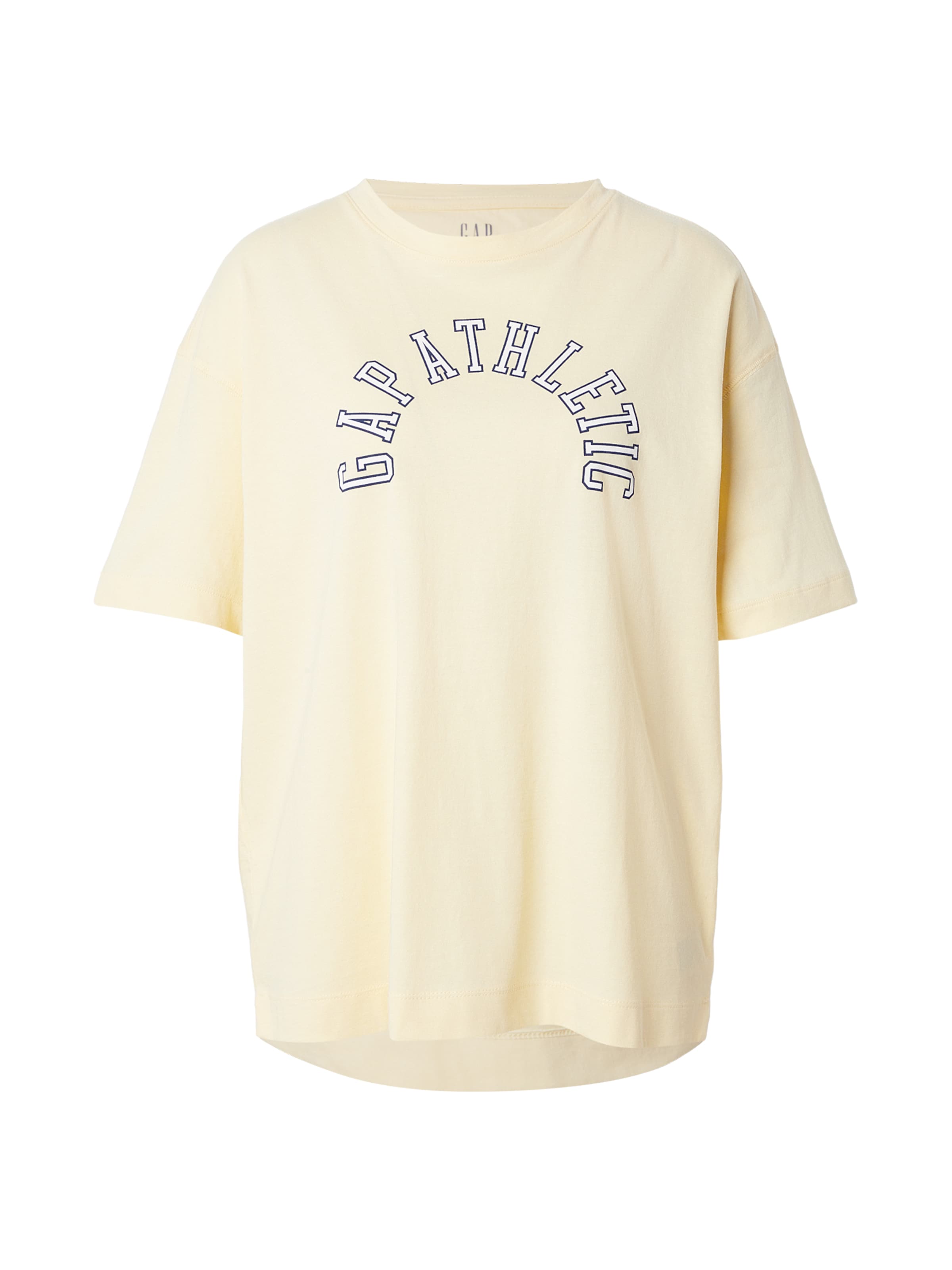 GAP Футболка оверсайз в Желтый: спереди