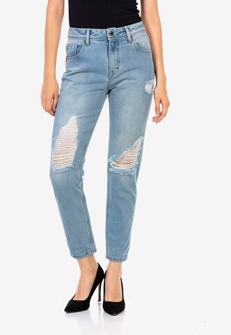 CIPO & BAXX Regular Jeans in Blue: front