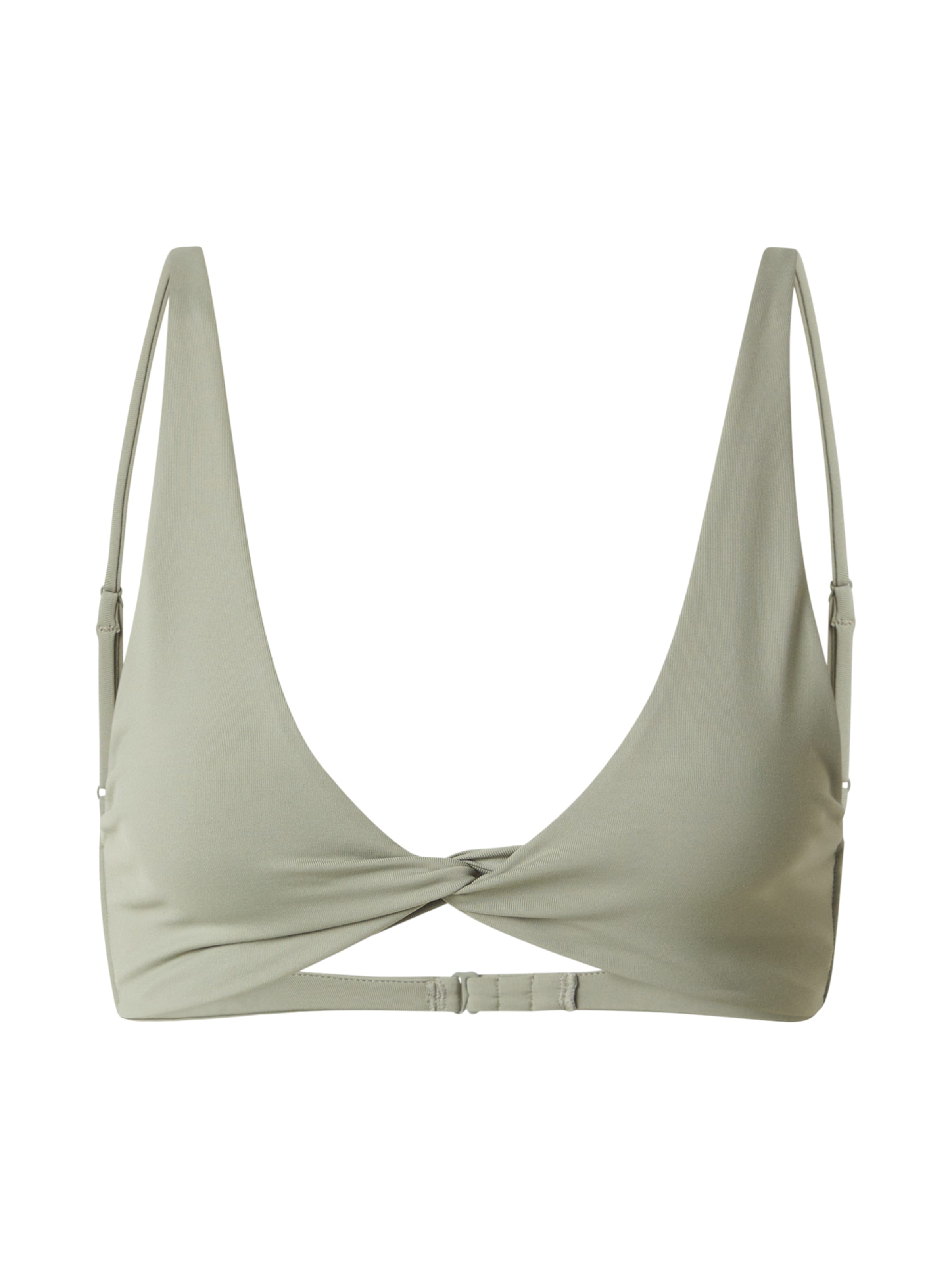 Samsøe Samsøe - Triángulo Top de bikini 'Cara' en gris: frente