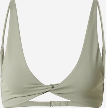 Samsøe SamsøeTrokutasti Bikini gornji dio 'Cara' - siva boja: prednji dio