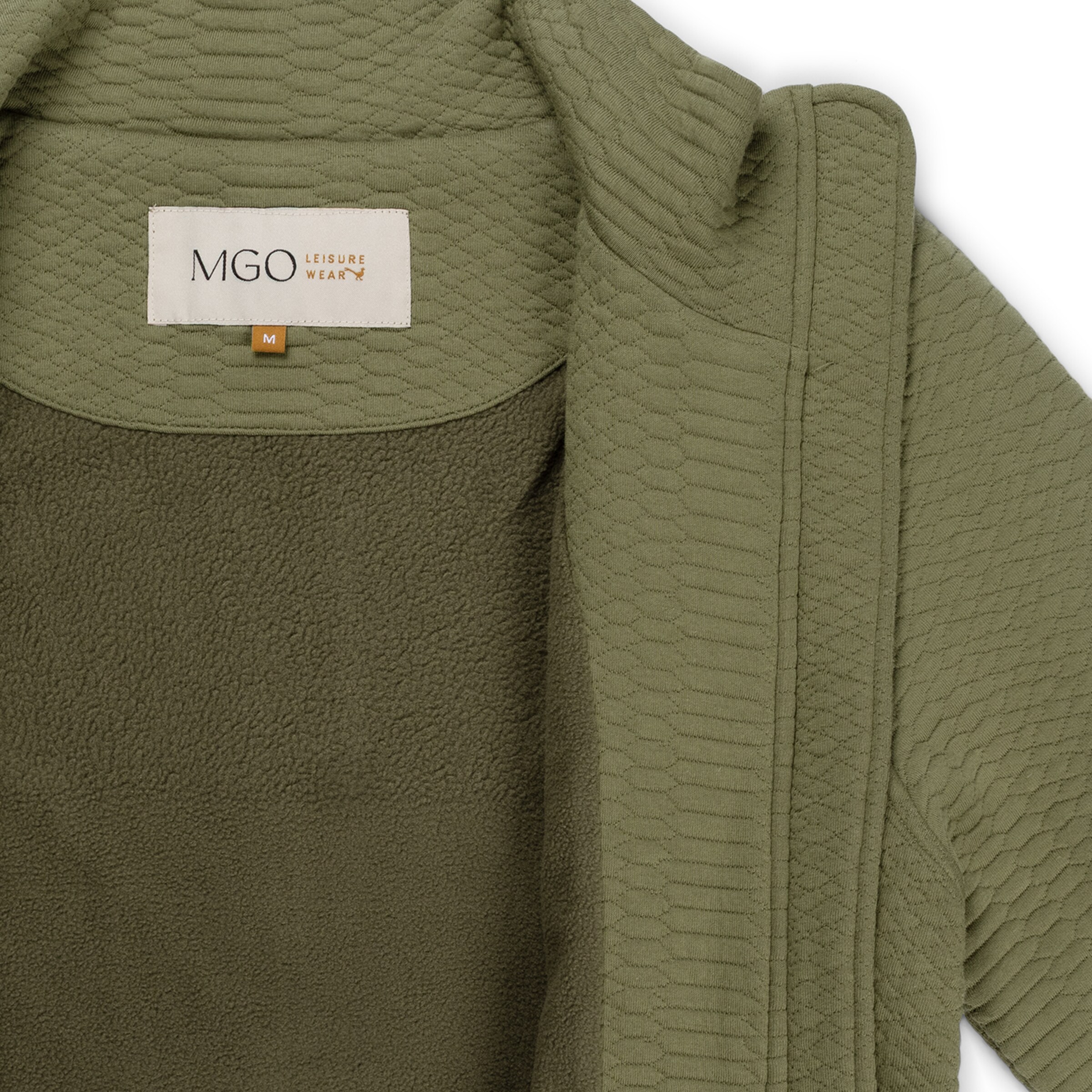 MGO Sweat jacket 'Rosy' in Green