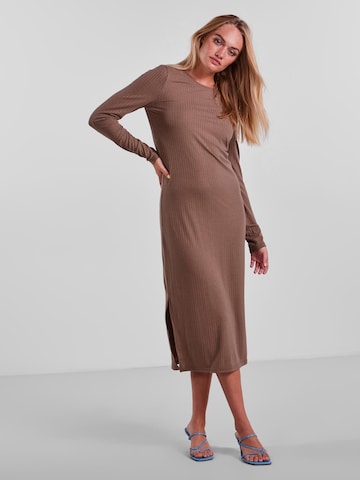 PIECES Dress 'Kylie' in Brown