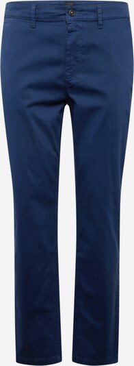 BOSS Pantalon chino en bleu marine, Vue avec produit