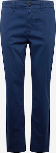 BOSS Orange Pantalon chino en bleu marine, Vue avec produit