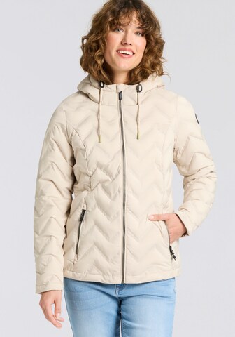 KILLTEC Übergangsjacke in Beige: Vorderseite