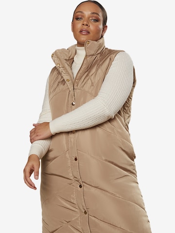 Chi Chi London Bodywarmer in Bruin