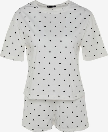Shorty di Trendyol in bianco: frontale