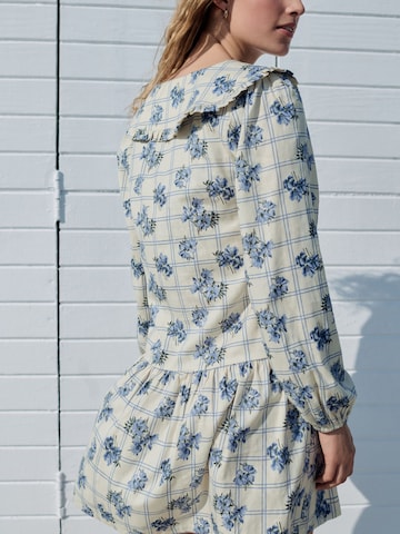 Next Košeľové šaty - Modrá