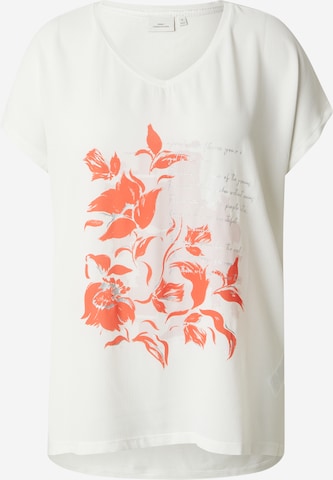 ONLY Carmakoma - Camiseta 'CARVIGGA' en blanco: frente