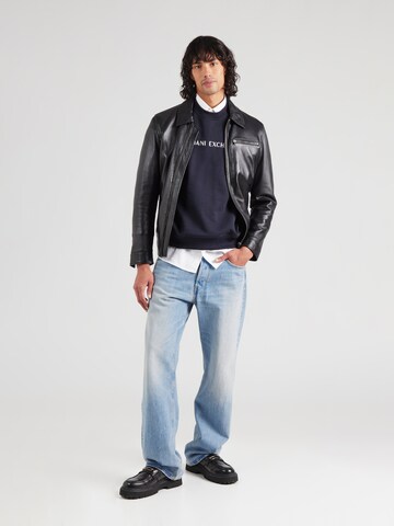 ARMANI EXCHANGE Суичър в синьо